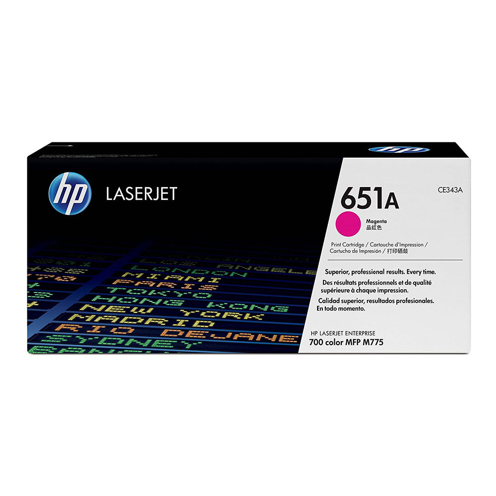 HP Toner CE343A Original 651A Magenta (4855442669668)