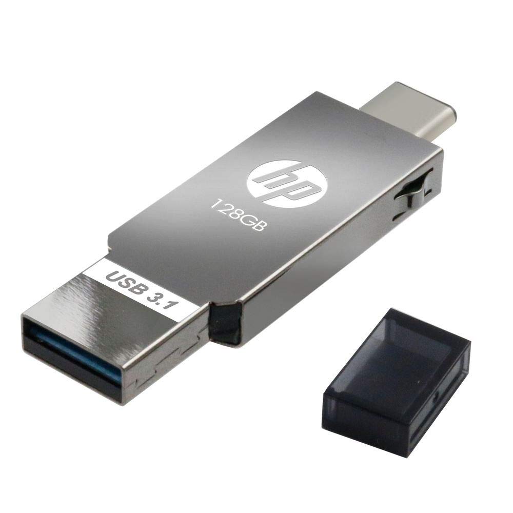 HP X304M 128GB USB 3.1 Type C OTG Flash Drive
