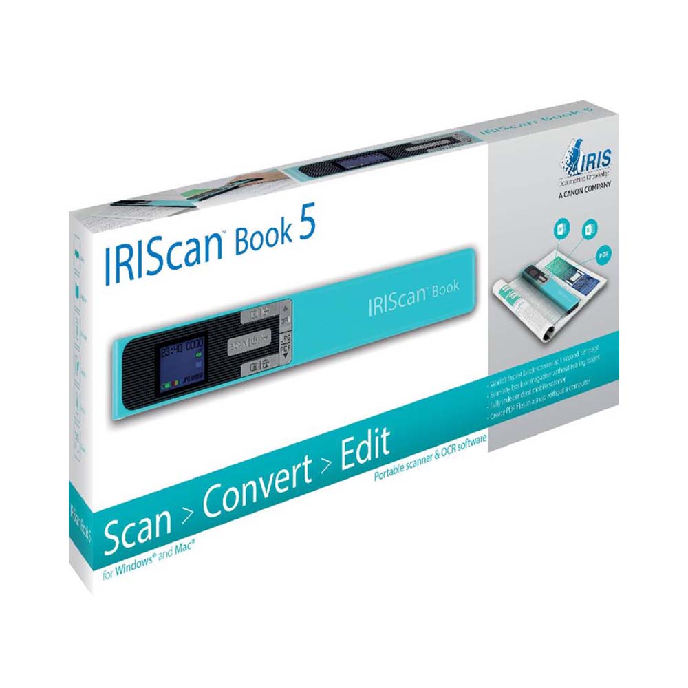 Scanner Mobile de documents IRIS IRIScan Book 5 & 5 Wifi - IRIS458742