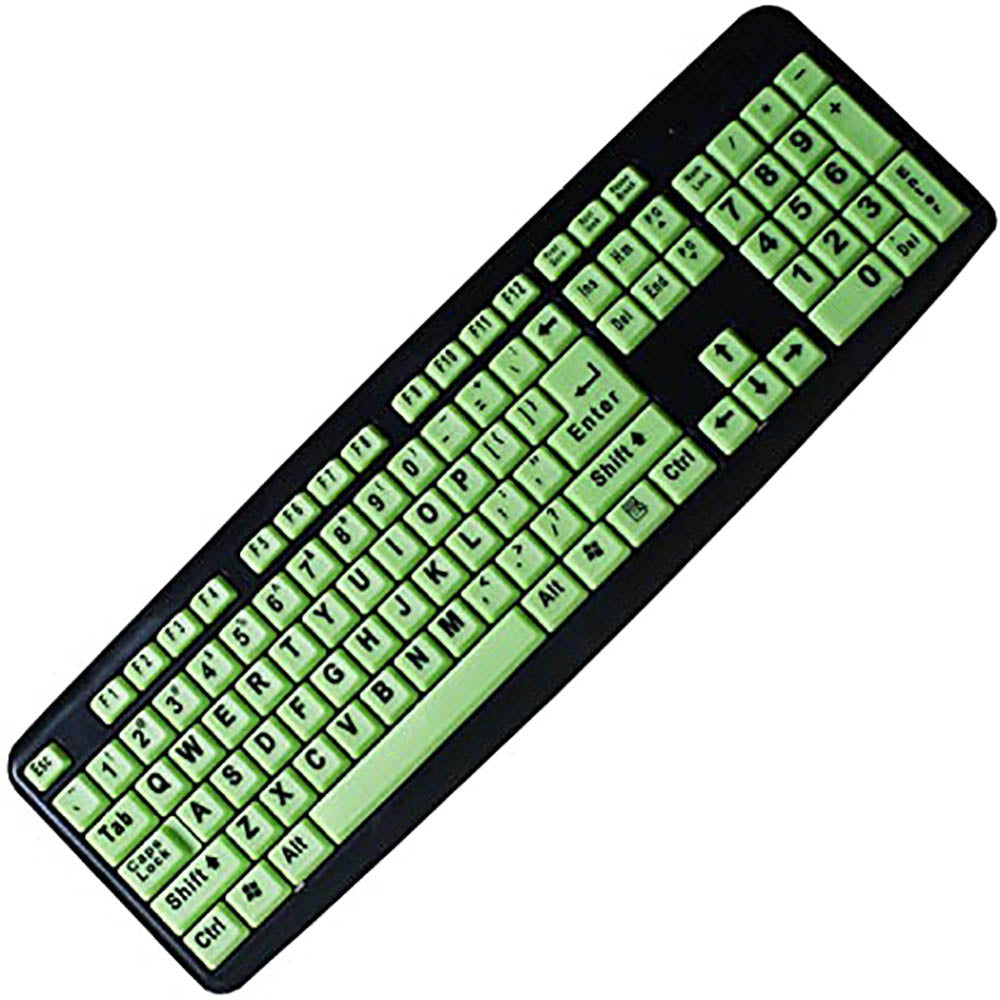 EZ Eyes Keyboard High Contrast (4620824182884)