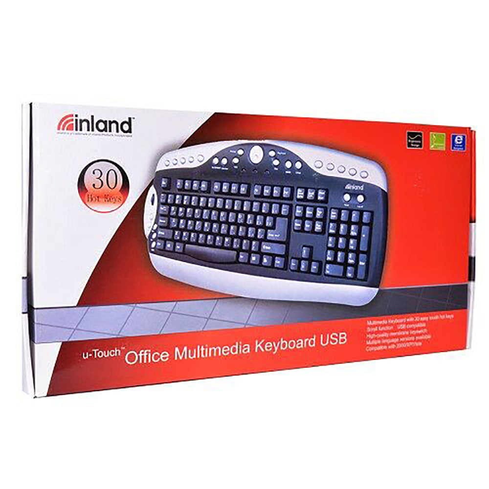 Inland U-Touch Office Keyboard 70129 (4767268077668)