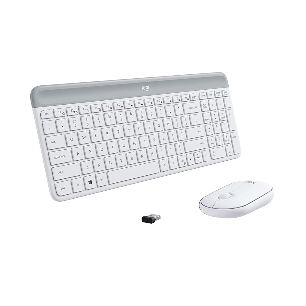 Logitech Wireless Keyboard and Mouse MK470 Offwhite
