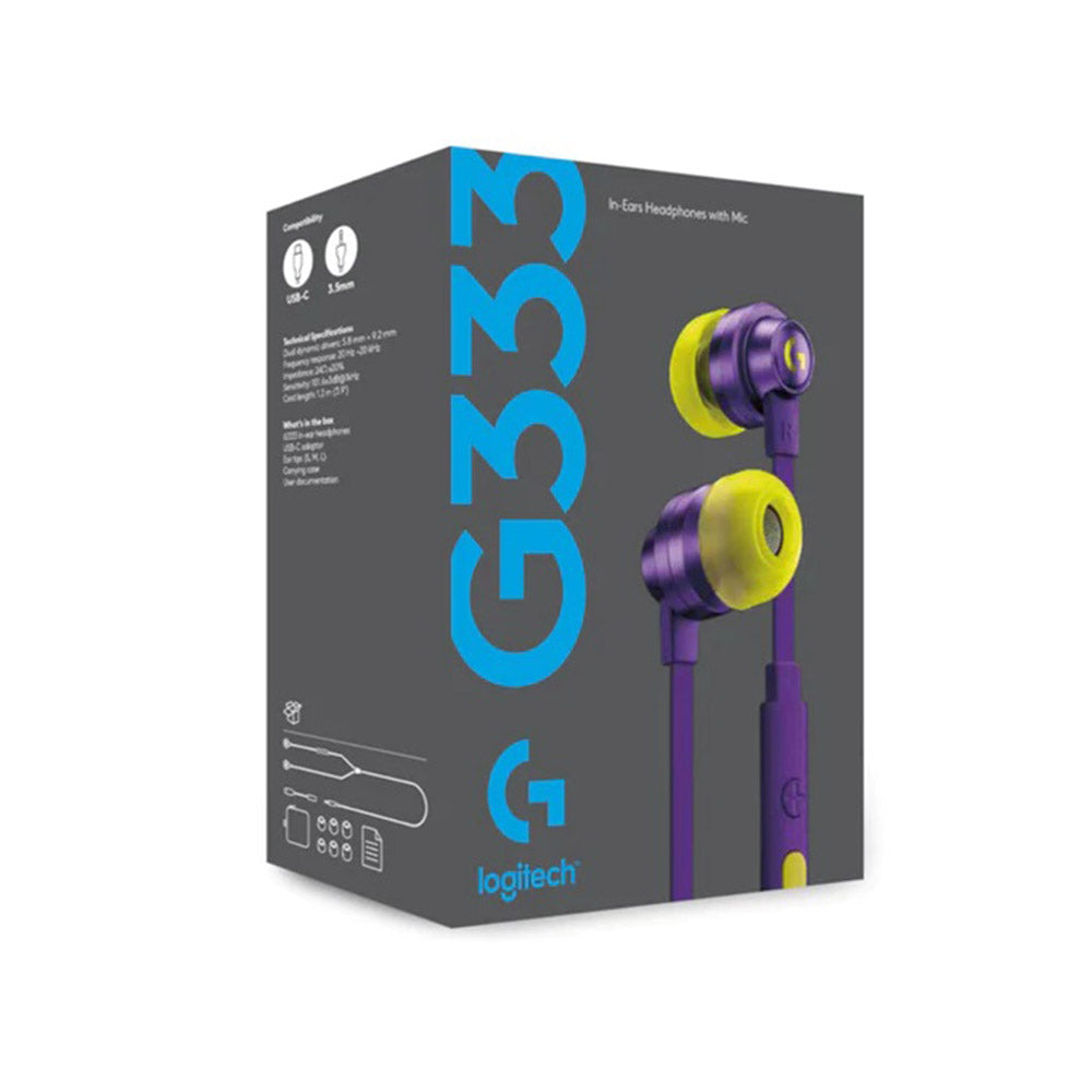 Logitech Gaming Earphone G333