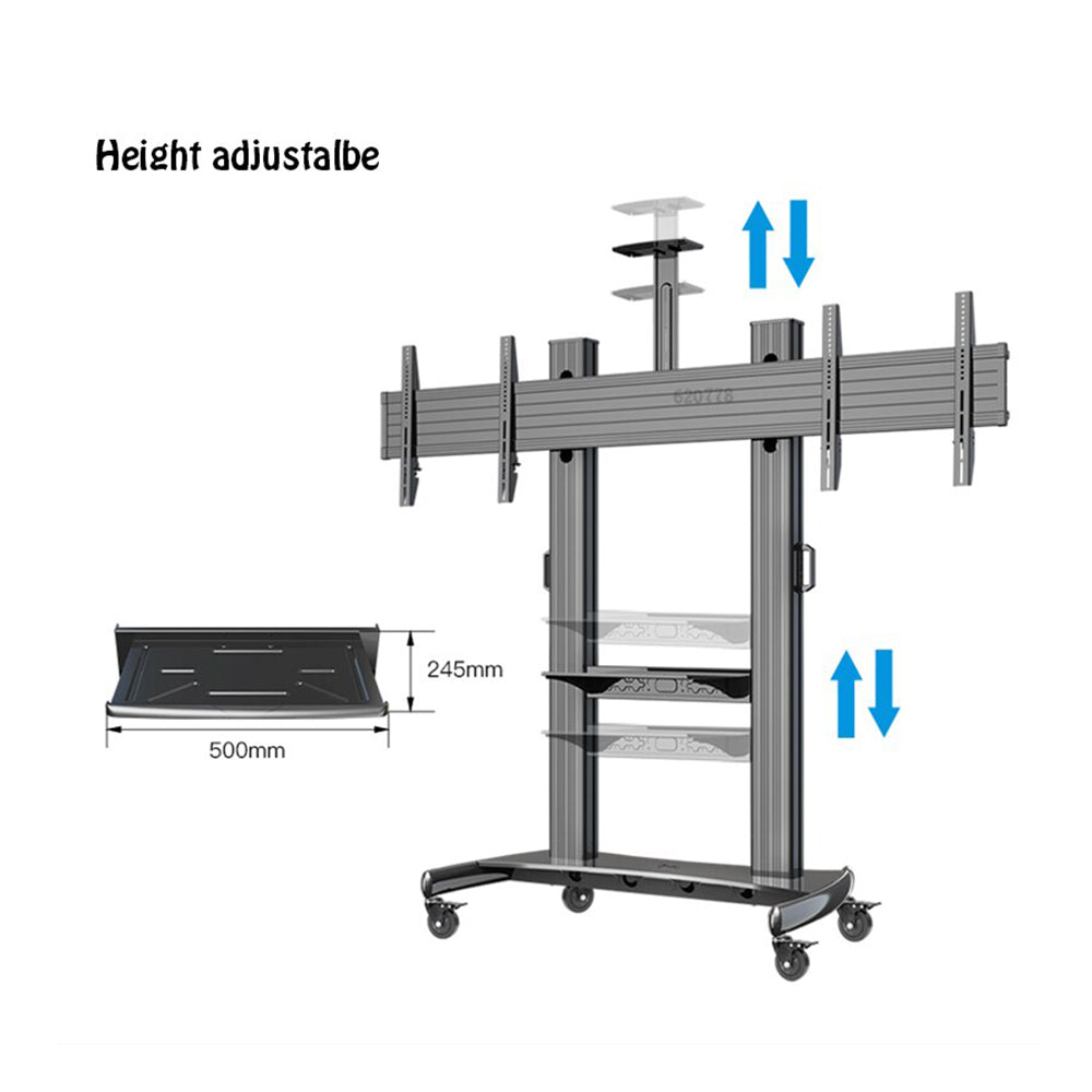 NB North Bayou Dual Screen TV Stand AVT-1800-65-2A (4831101485156)