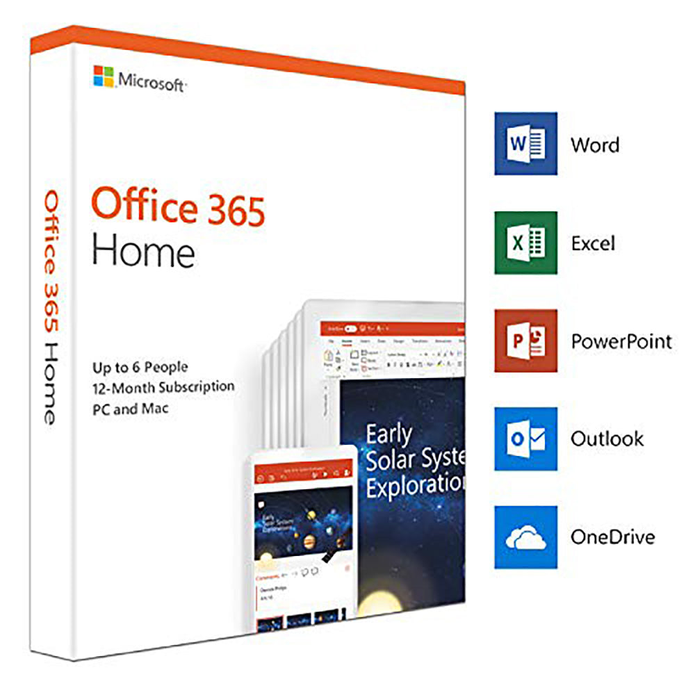 Microsoft Office 365 Home 5 Users (4626461950052)