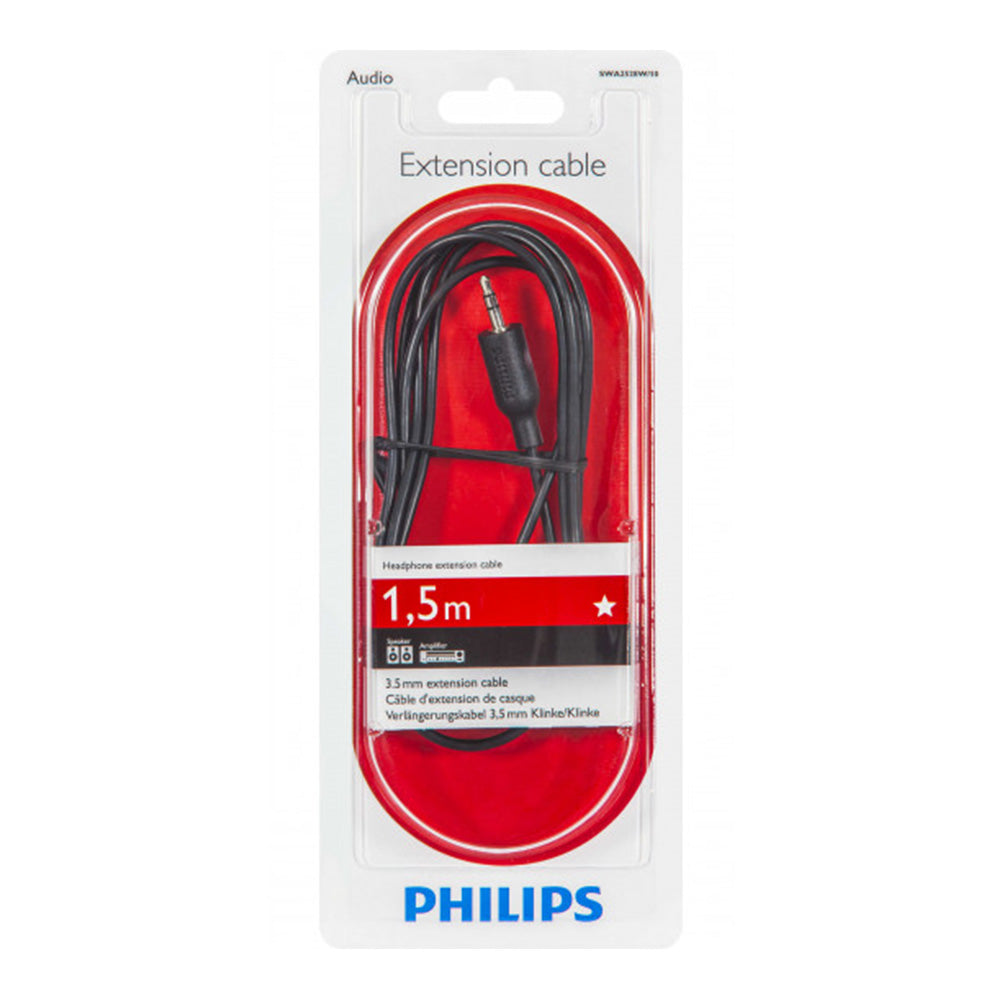 Philips Audio Cable M to F 1.5M (4794562117732)