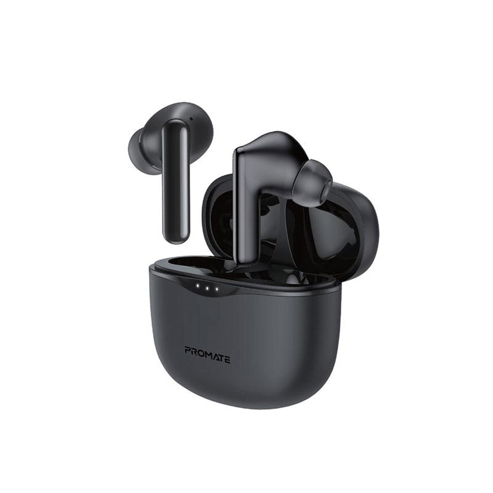 Promate Hybrid-ANC Dynamic TWS Hybrid Earbuds with Active Noise Cancellation
