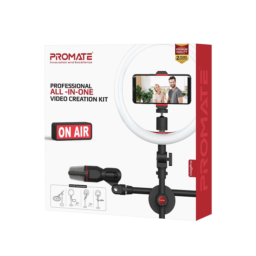 Promate Vlogpro Multi-Function Video Creator Kit