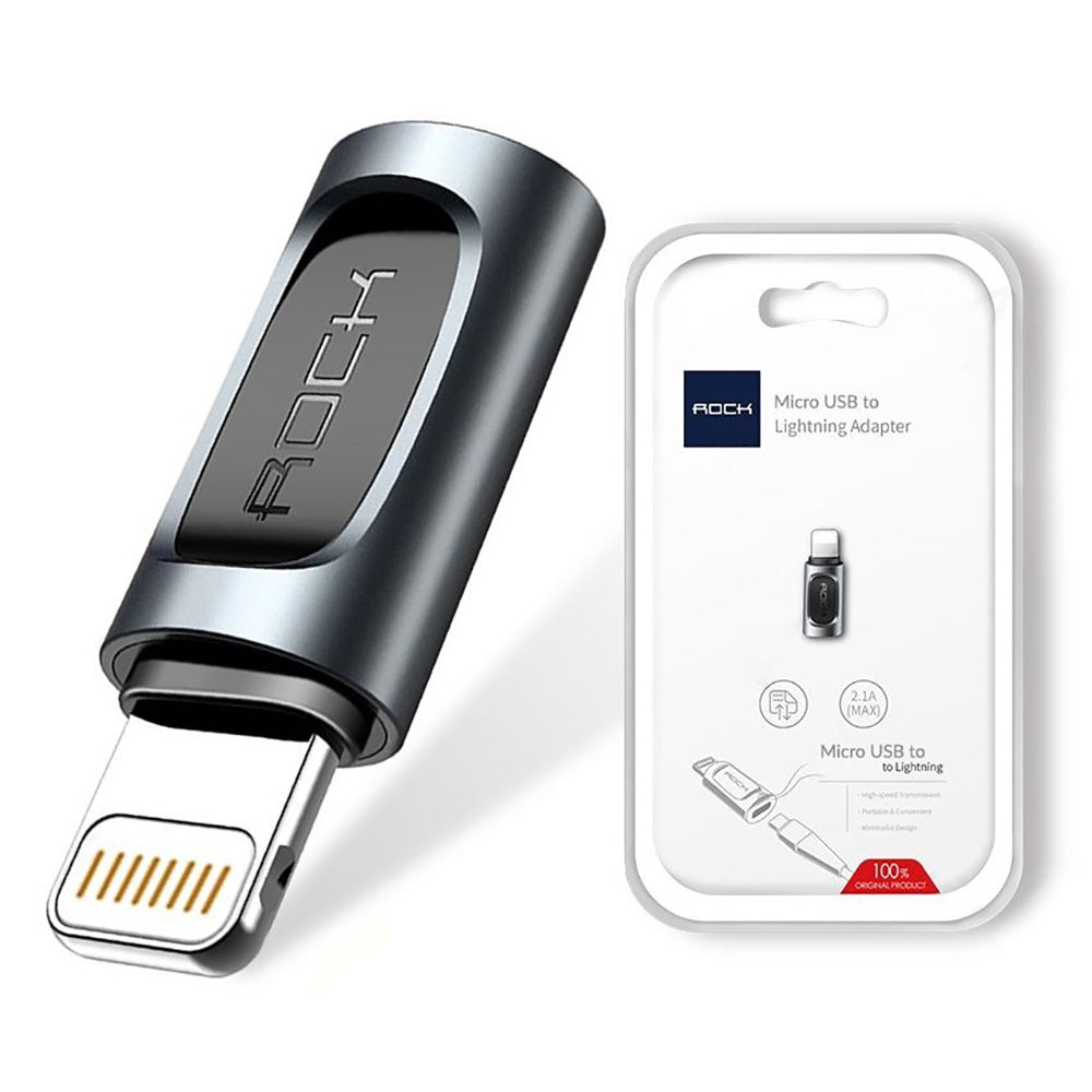 Rock Micro USB to Lightning Adapter RCB0607 (4628869021796)