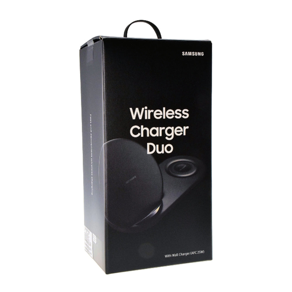 Samsung Wireless Charger DUO, Stand & Pad (Black) (4793003835492)