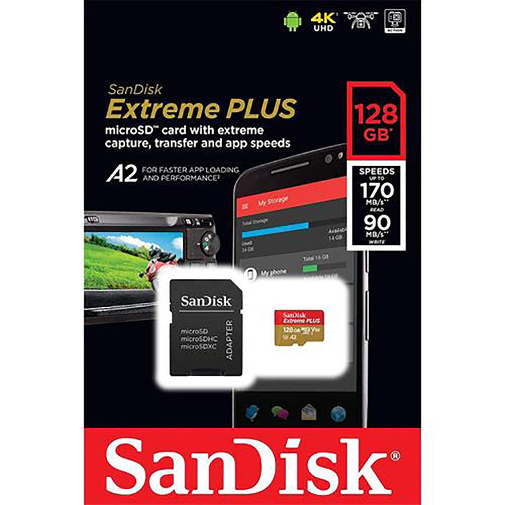 Sandisk Micro SD Extreme 128GB (4625688592484)