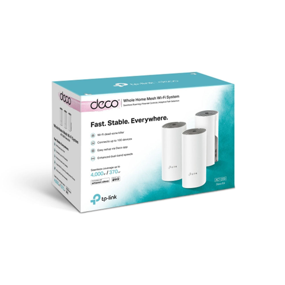 TP-Link AC1200 Deco E4 Whole Home Mesh Wi-Fi System