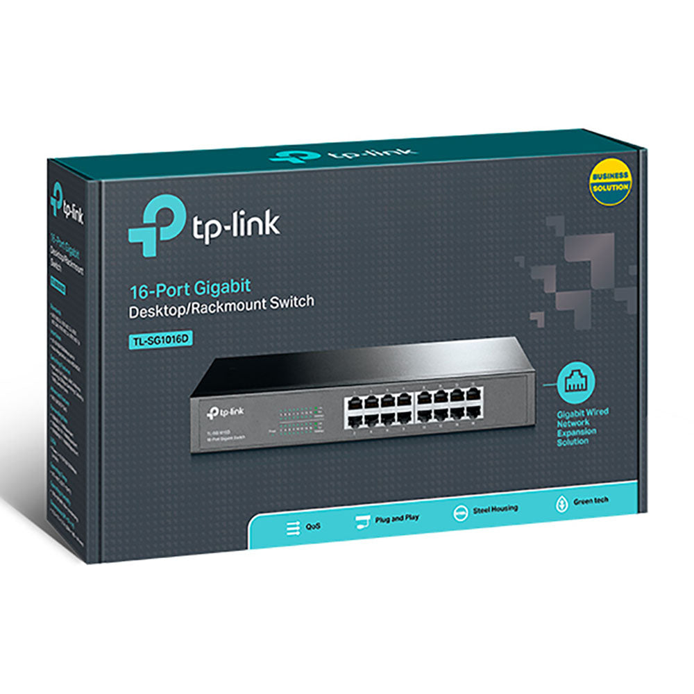 TP-Link TL-SG1016D 16-Port Gigabit Switch (4626384027748)
