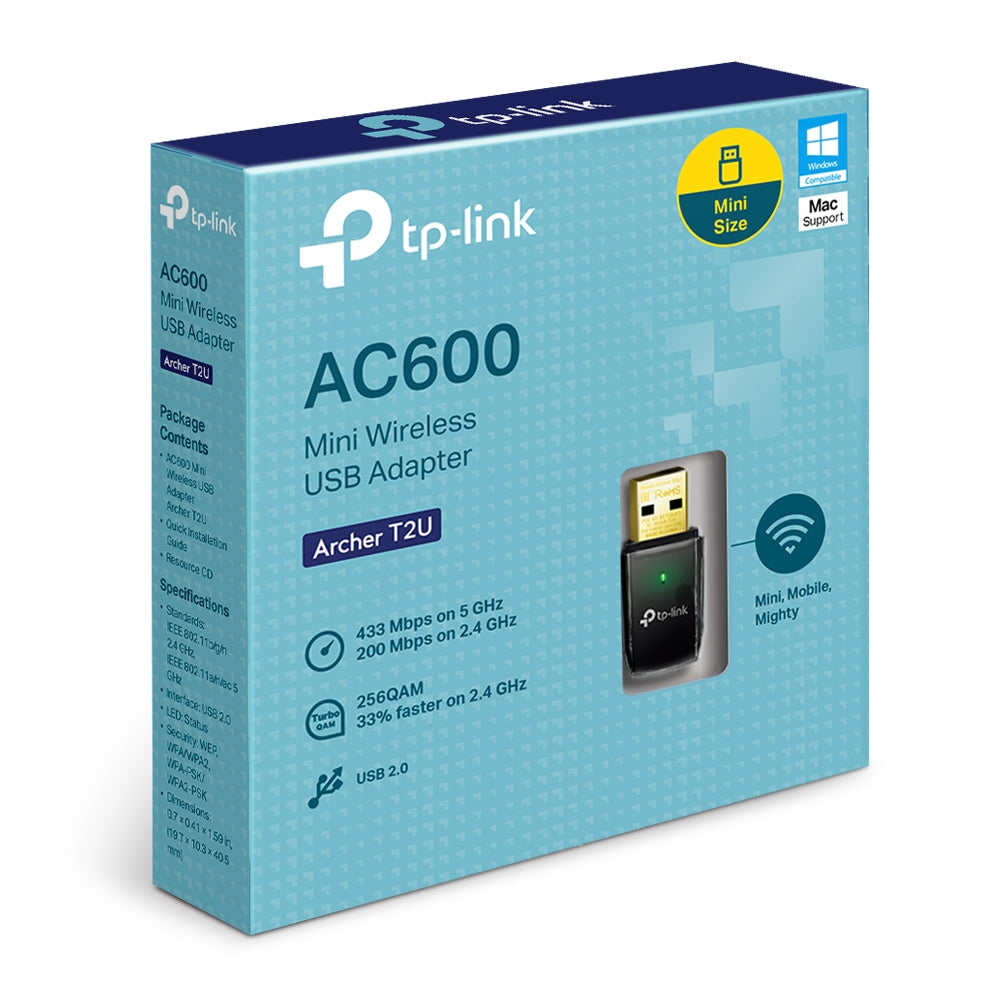 TP-Link Wireless USB Adapter Archer T2U AC600