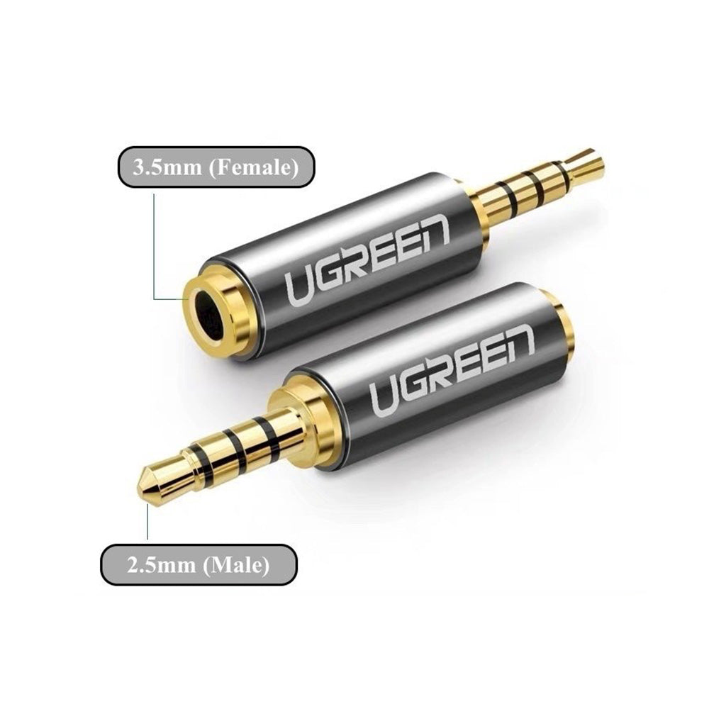 UGreen 2.5mm Male to 3.5mm Female Audio Adapter - 20501