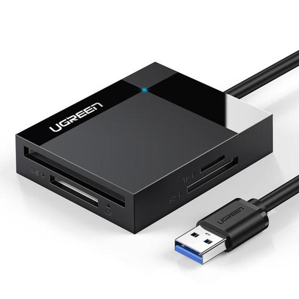 UGreen 4-in-1 USB 3.0 SD/TF Card Reader - 30333
