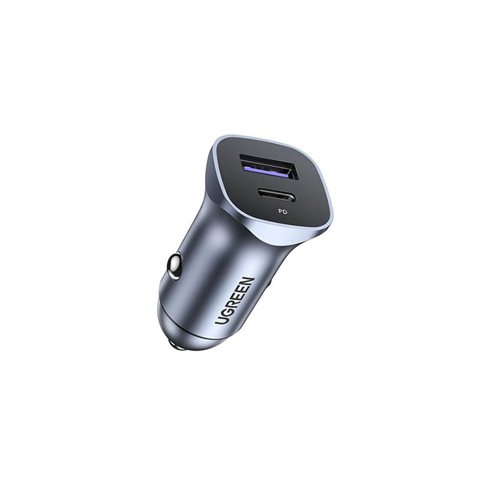 UGreen A+C Dual port Car charger PD30W+SCP22.5W-40858