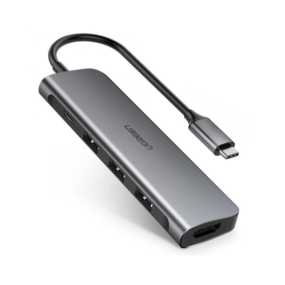 UGreen 50209 USB Type C to HDMI + USB 3.0*3 + PD Power Converter