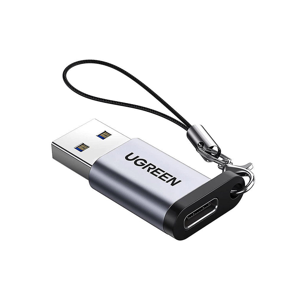 UGreen 50533 USB 3.0-A to USB-C M/F Adpater (Gray)