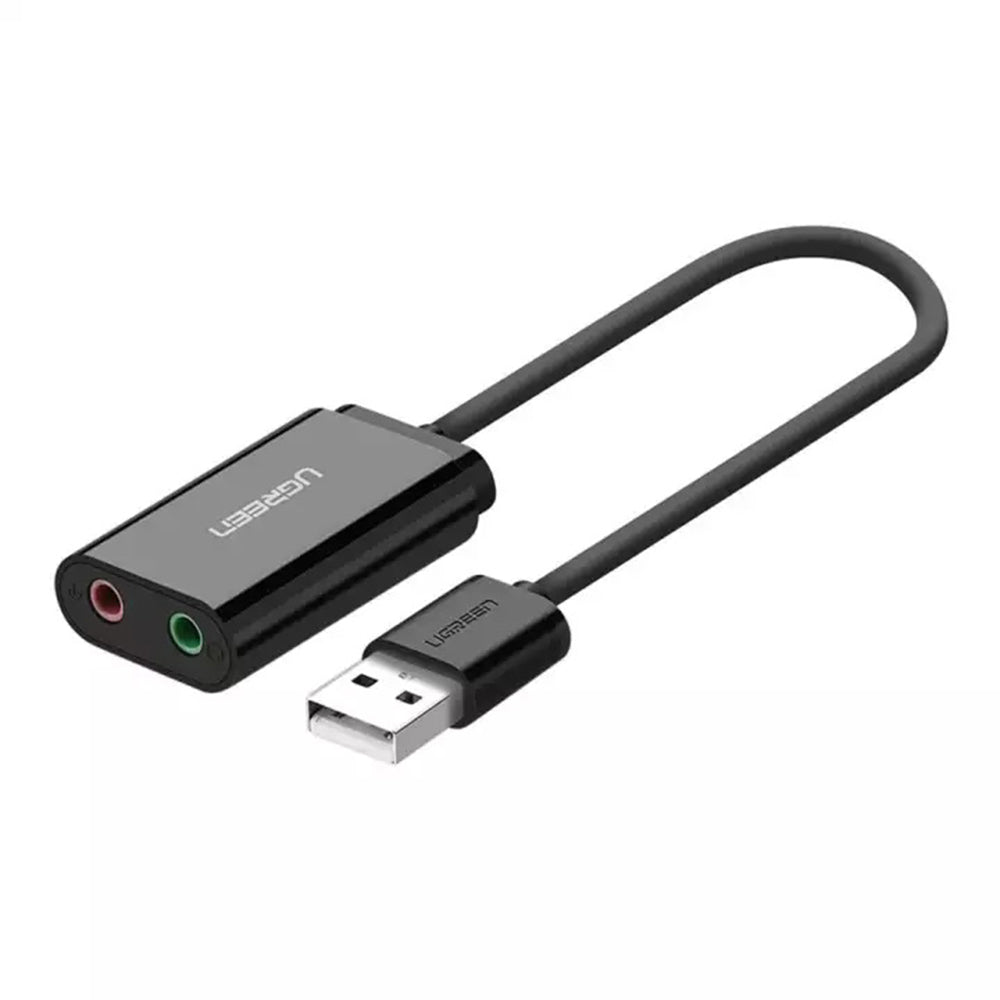 UGreen USB 2.0 External Sound Adapter - 30724 (4823518740580)