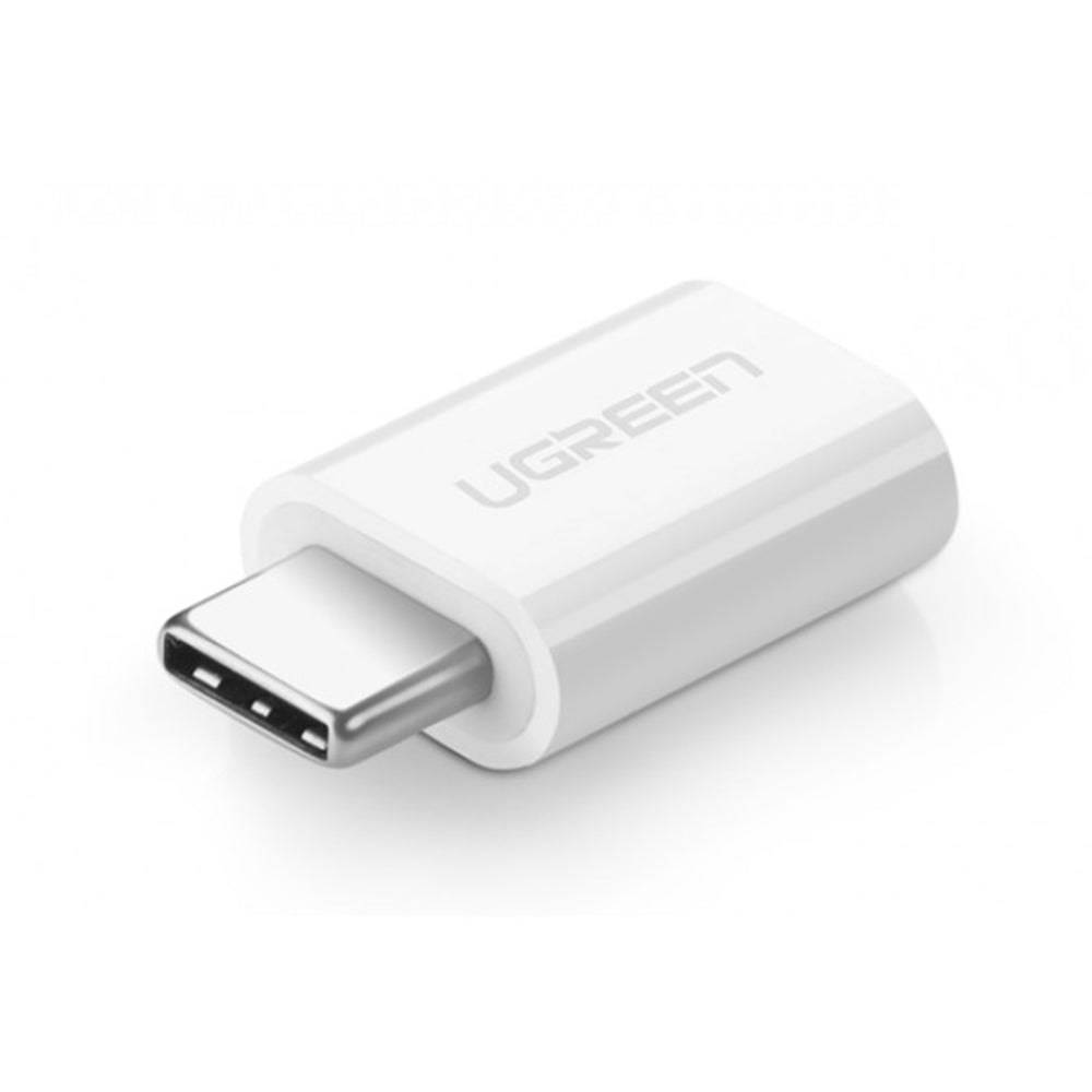 UGreen USB 3.1 Type C to Micro USB Adapter (White) - 30154 (4823639621732)