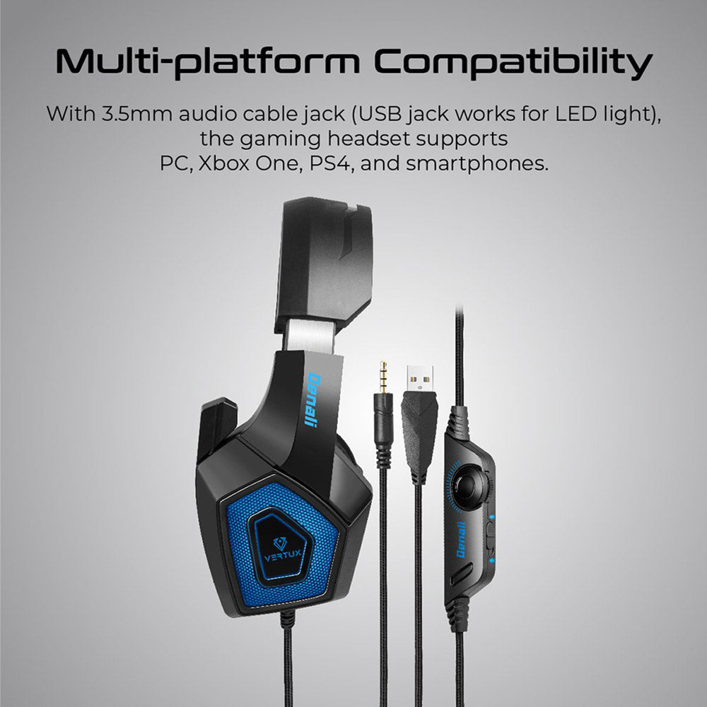 Vetux Denali - High Fidelity Surround Gaming Headset (4847310962788)