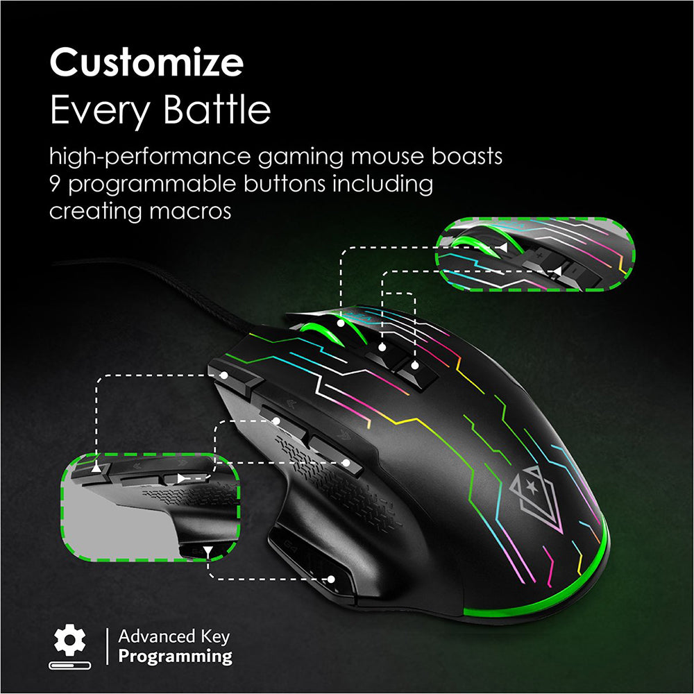 Vertux Kryptonite Gaming Mouse